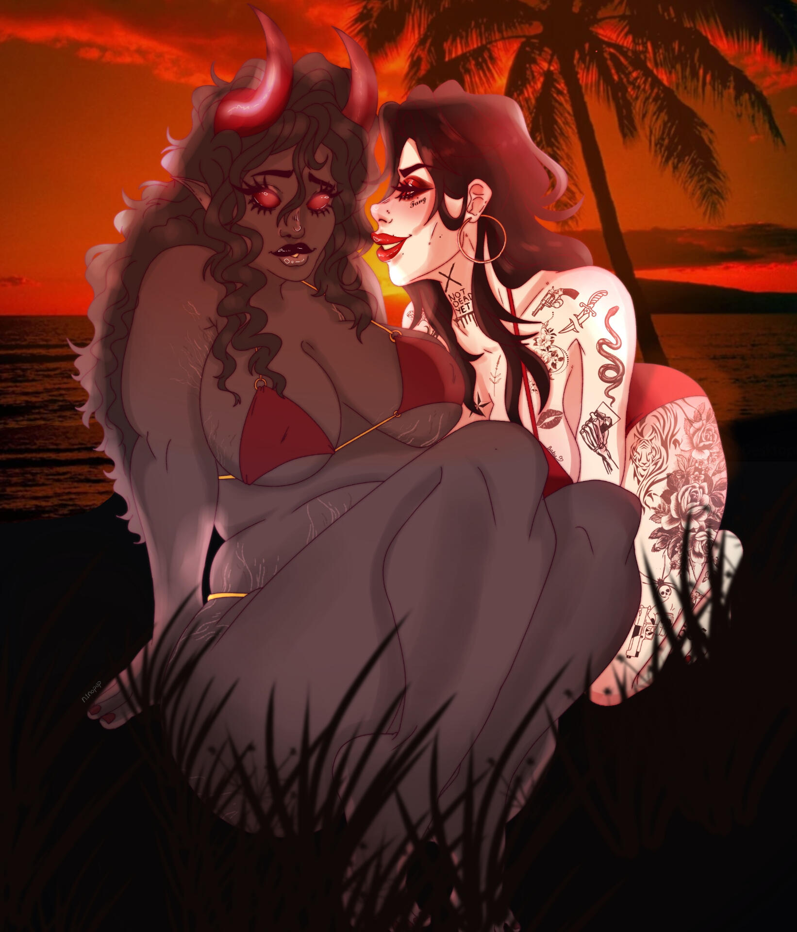 Full colored fullbody